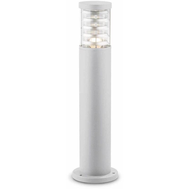 TRONCO White Floor Lamp 1 Aluminum Bulb