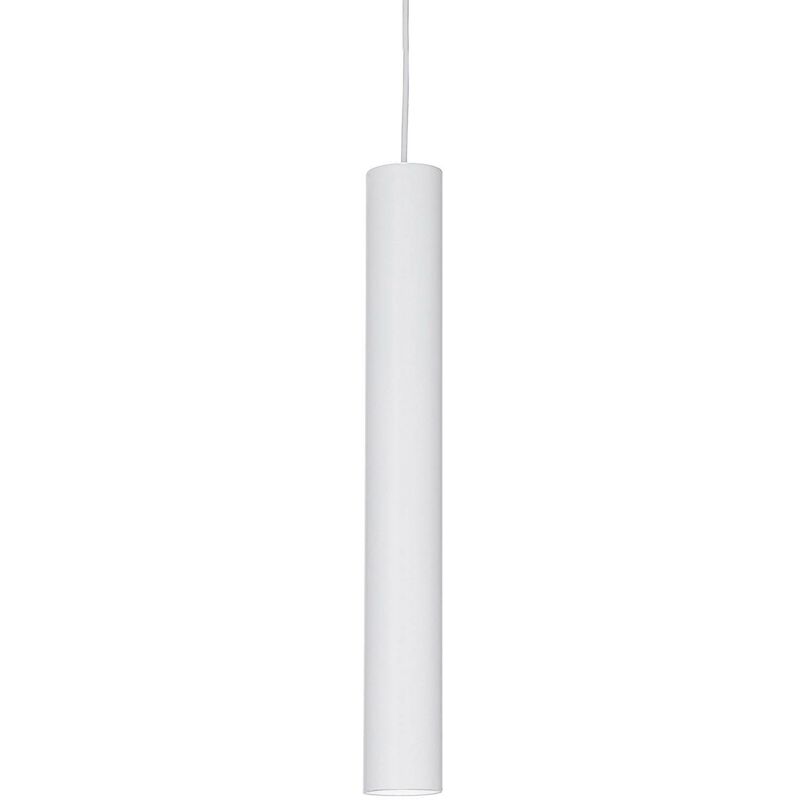 Ideal Lux Tube - LED 1 Light Ceiling Pendant White
