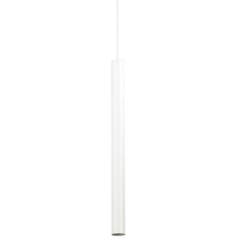Ideal Lux Ultrathin - LED 1 Light Slim Deckenanhänger Schwarz