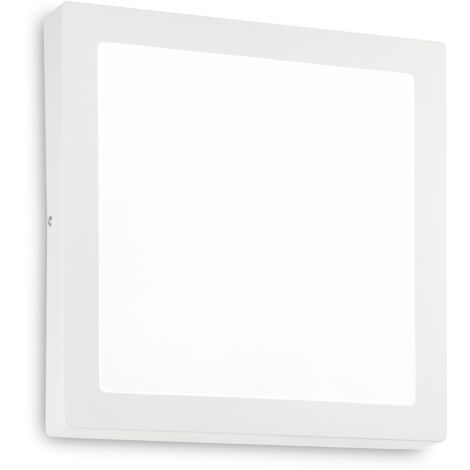 Ideal Lux UNIVERSAL - Integrierte einfache LED Innen 1 Licht Deckenleuchte Weiß 3000K