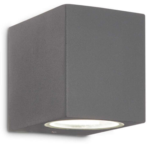 Ideal Lux Up - Applique murale d'extérieur à 1 ampoule anthracite IP44, G9