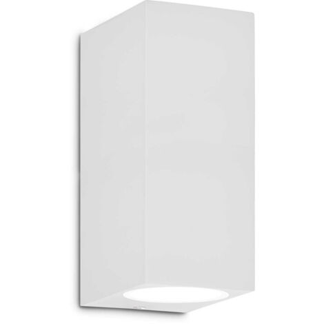Ideal Lux Up - Applique murale d'extérieur à 2 lumières blanc IP44, G9