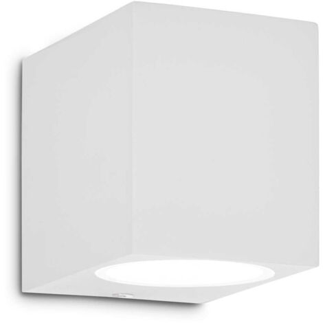 Ideal Lux Up - Applique murale extérieure à 1 ampoule blanche IP44, G9
