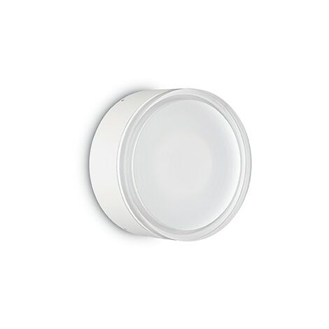 Ideal Lux Urano - 1 Light Flush Deckenleuchte Weiß