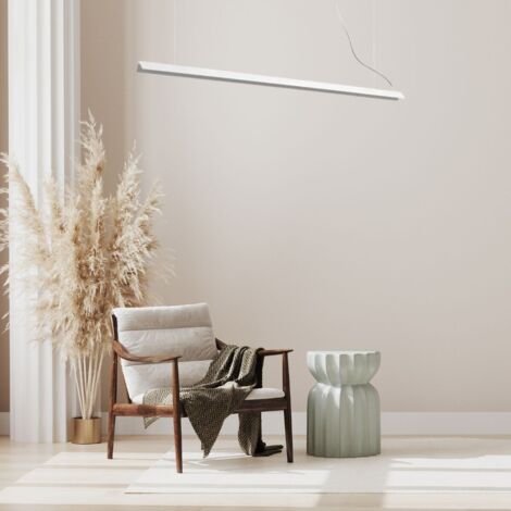Ideal Lux V-LINE Plafonnier Led Suspendu Intégré Blanc 3000K