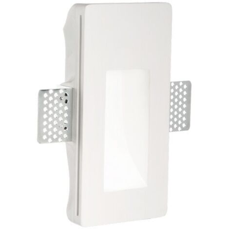 Ideal Lux WALKY-2 - Plâtre LED intégré dans une applique murale encastrée à 1 lumière blanche 3000K