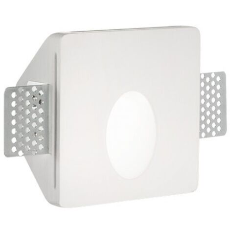 Ideal Lux WALKY-3 - Plâtre LED intégré dans une applique murale encastrée à 1 lumière blanche 3000K