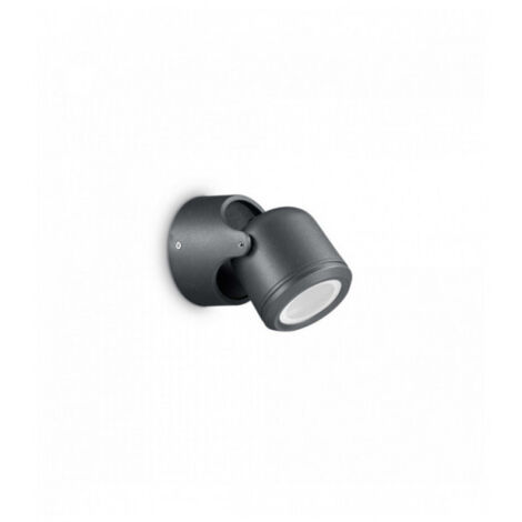 Ideal Lux Xeno - Applique murale extérieure à 1 ampoule noire IP44, GU10