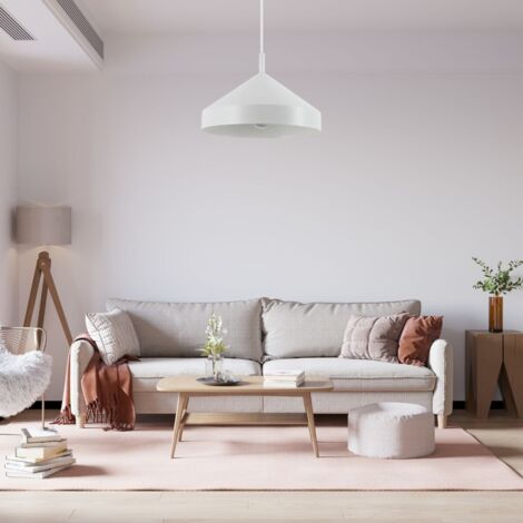 Ideal Lux YURTA Plafonnier Dome Suspension Blanc 30cm