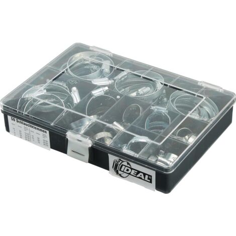 Schlauchschellen Set – 10 Stück, Größen 8–27 Mm | Für Schlauchverbindungen, Heizung & Mehr