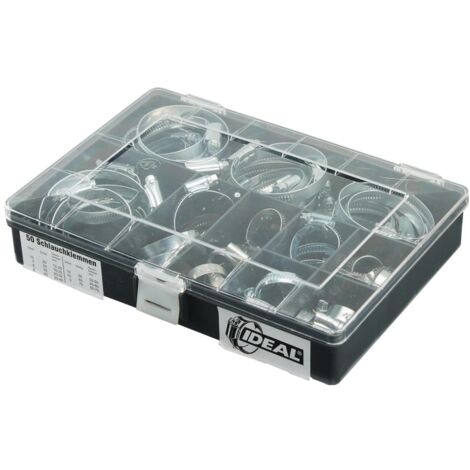 IDEAL Schlemper Schlauchschellen-Set W5 9mm sortiert