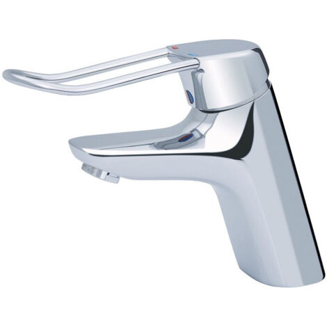 IDEAL STANDARD A5825AA Mitigeur WT Ceramix Blue, poignée à béquet