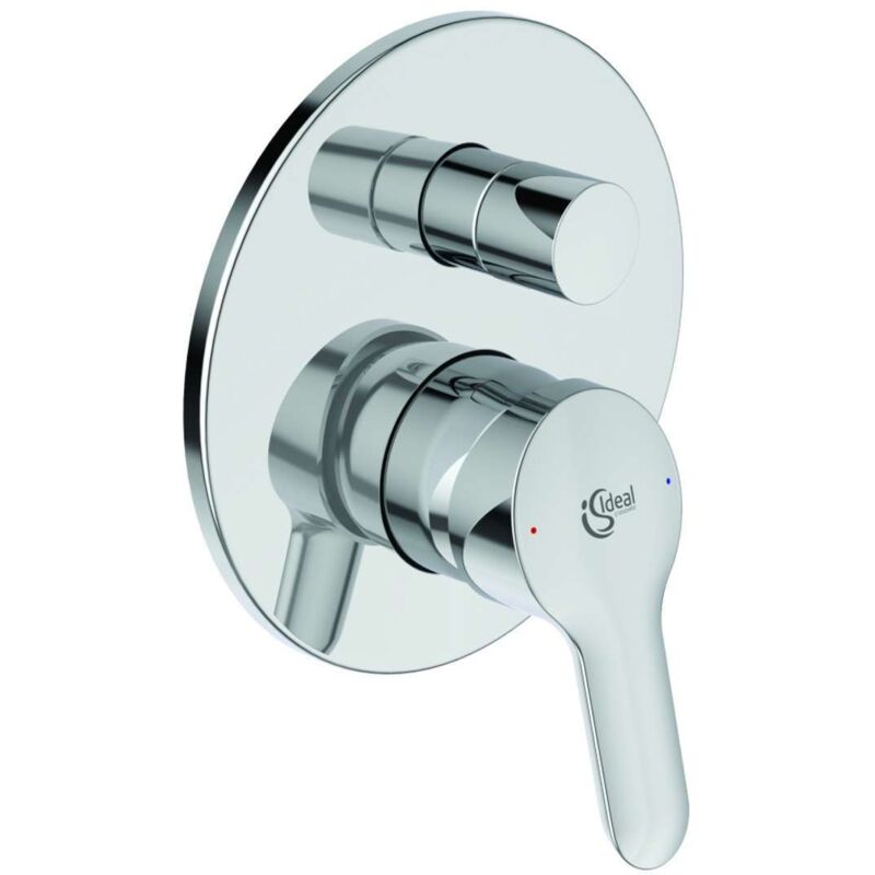Alpha Miscelatore Con Corpo Incasso Per Vasca Da Bagno, Cromo A7185...