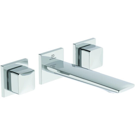 IDEAL STANDARD A7445AA Robinet mural pour lavabo Conca, BS1+2