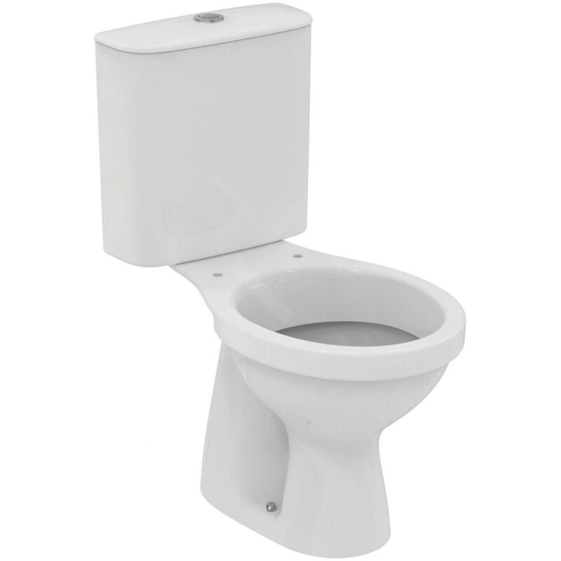 Alpha - Combinée wc, évacuation arrière, blanc R033801 - Ideal Standard