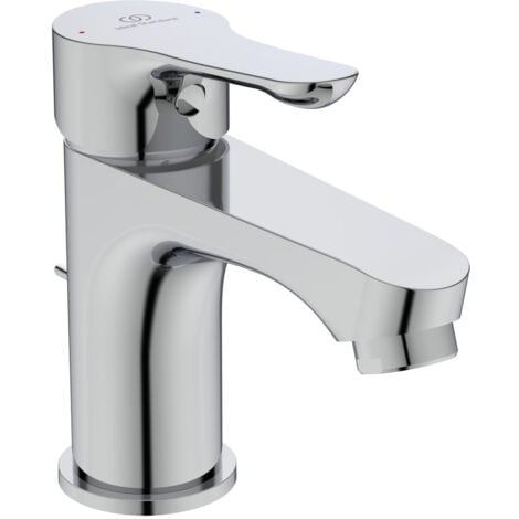 AUTRES Ideal Standard - Alpha, Miscelatore lavabo con asta di comando e piletta e portata a 3.8l/min, Easyfix, BC647AA, Cromato