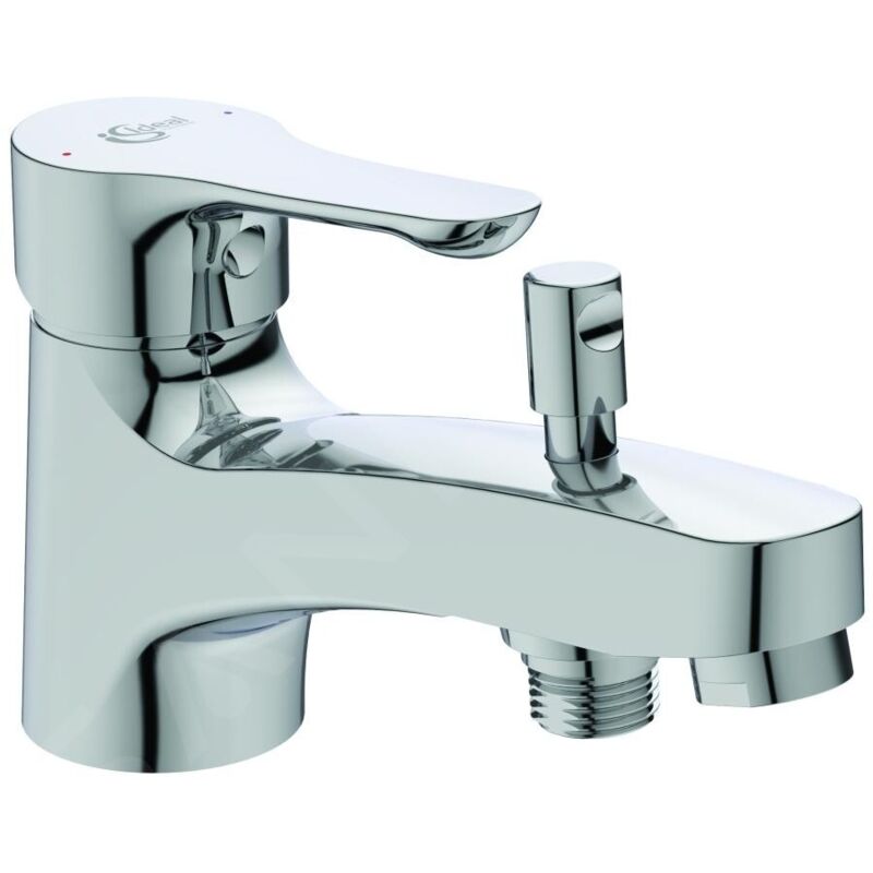 Alpha - Mitigeur de baignoire, à colonne, chrome BC655AA - Ideal Standard