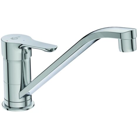 Ideal Standard Alpha - Mitigeur d'évier, BlueStart, chrome BC662AA