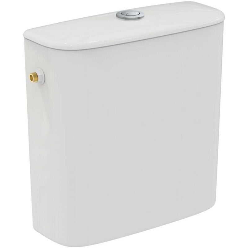 Ideal Standard - Alpha - Réservoir de chasse d'eau, remplissage latéral, blanc alpin R027301