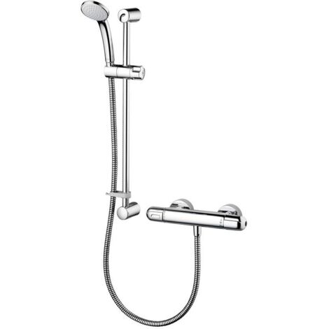 Ideal Standard Alto EV Thermostatic Shower Pack with Idealrain S1 Shower Kit - Chrome
