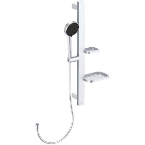 Ideal Standard - Alu+, Asta doccia in alluminio da 70cm, Matt Silver