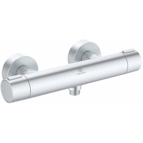 Ideal Standard ALU+ - Thermostat-Duscharmatur, Silber BD582SI