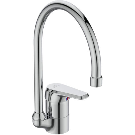 Ideal Standard B0893AA Ceraplan III (JR) Miscelatore Cucina monocomando da appoggio su lavello, cromato
