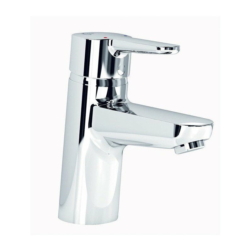 

Mezclador de lavabo CONNECT BLUE sin vaciador cromado STANDARD - Ideal
