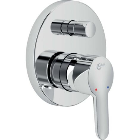 Ideal Standard Badearmatur UP Connect Blue, Bausatz 2, Rosette d:163mm, Chrom, A5802AA