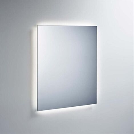 Ideal Standard Bathroom Mirror with Ambient Light and Anti-Steam 700mm H x 600mm W