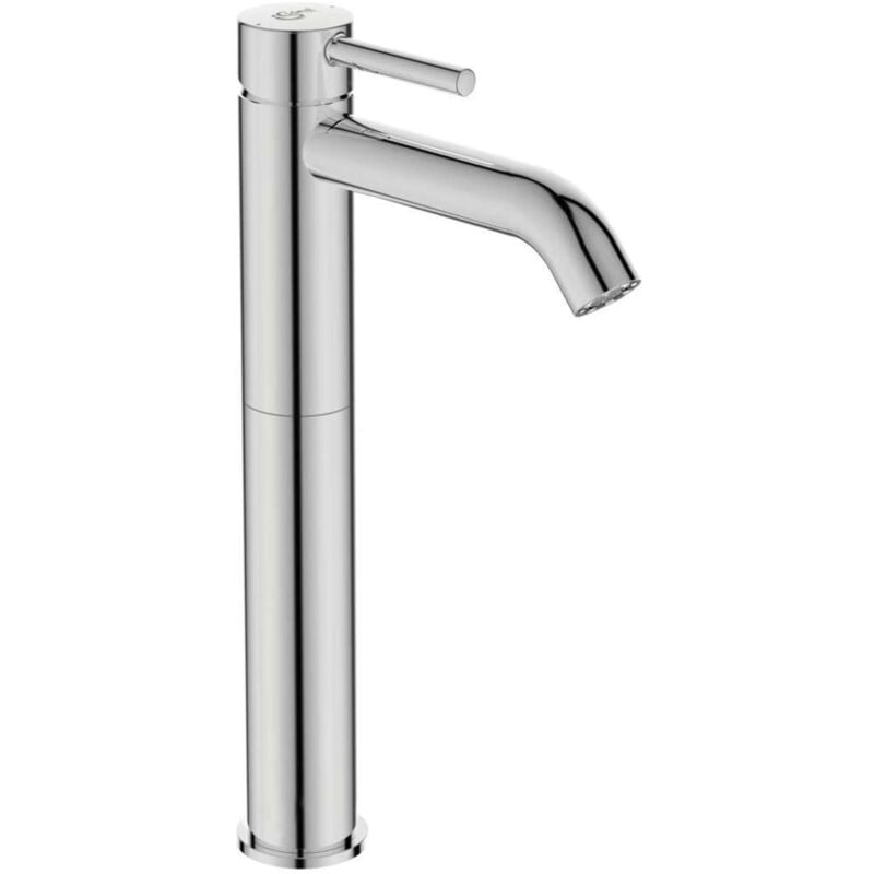 Ideal Standard - Mitigeur monocommande pour lavabo à poser en laiton chromé Ceraline