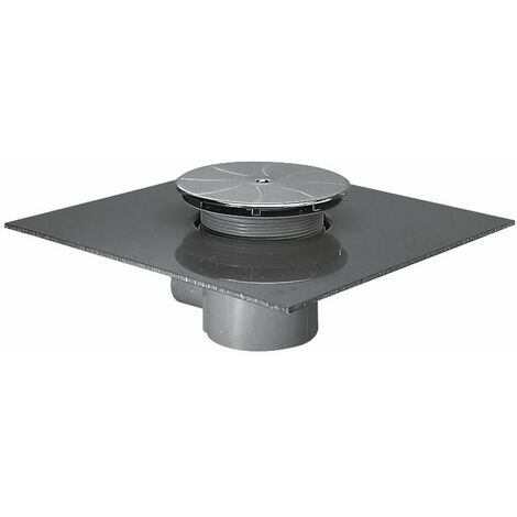 Ideal Standard - Bonde siphoïde Ø 90 mm sortie horizontale spéciale étanchéité chromé - Matura