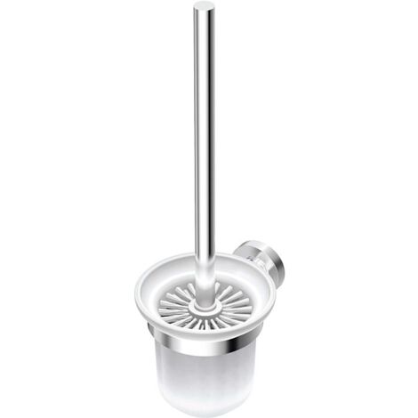 Ideal Standard Bürstengarnitur IOM A9119AA aus Glas, wandhängend, chrom