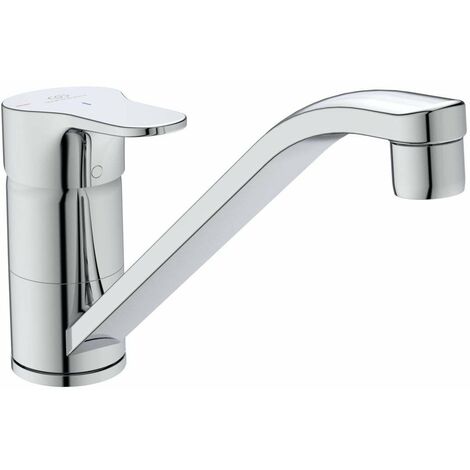 Ideal Standard Cerabase - Miscelatore da lavello, BlueStart, cromo BD432AA