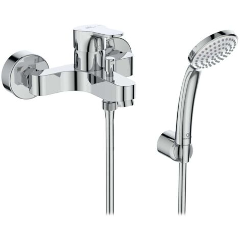 Ideal Standard - Cerabase, Miscelatore monocomando esterno per vasca o doccia, Cromato