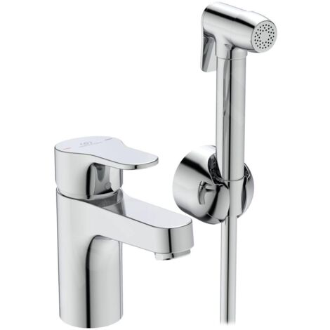 Ideal Standard Cerabase - Mitigeur de lavabo avec douchette, noir BC834AA