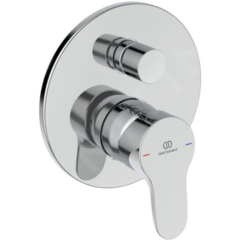 Ideal Standard Cerabase - Mitigeur encastré, pour 2 sorties, chrome A7395AA