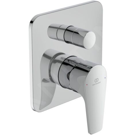 Ideal Standard Cerafine D - Mitigeur encastré de baignoire avec corps d'encastrement, chrome A7189AA