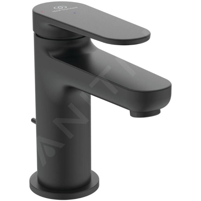 Ideal Standard - Cerafine Nuovo - Mitigeur de lavabo avec bonde, BlueStart, noir soyeux BD767XG