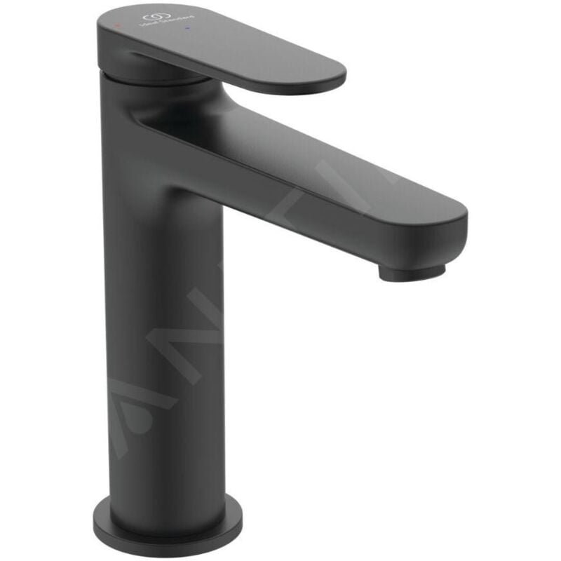 Ideal Standard Cerafine Nuovo - Mitigeur de lavabo avec bonde ClickClack, BlueStart, noir soyeux BD772XG