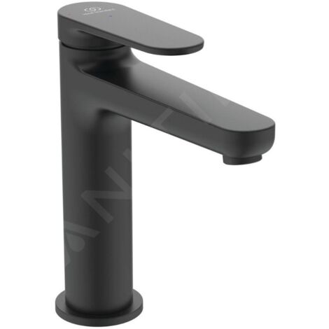 Ideal Standard Cerafine Nuovo - Mitigeur de lavabo, BlueStart, noir soyeux BD770XG