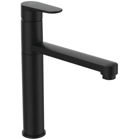Ideal Standard Cerafine O - Grifo de fregadero, negro BC501XG