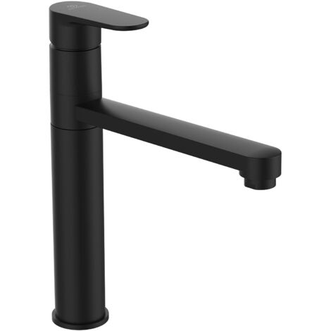 Ideal Standard Cerafine O - Miscelatore da lavello, nero BC501XG