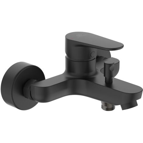 Ideal Standard - Cerafine O, Miscelatore esterno per vasca o doccia, Nero seta