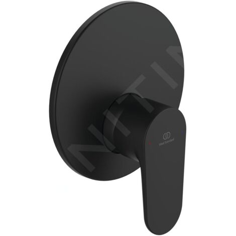 Ideal Standard Cerafine O - Mitigeur de douche encastré pour 1 sortie, noir BD134XG