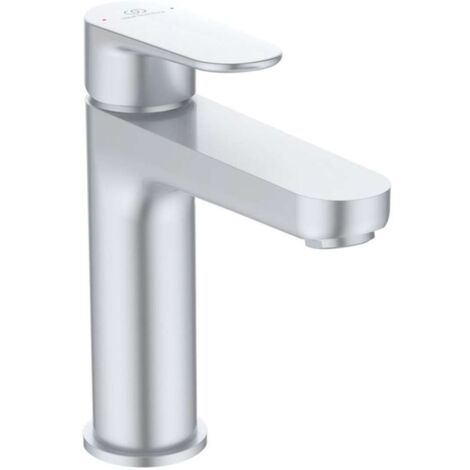 Ideal Standard Cerafine O - Waschtischarmatur, mit Push-Open-Ablaufgarnitur, silber BD131SI