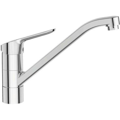 Ideal Standard CeraFlex - Grifo de cocina, plegable bajo ventana, BlueStart, cromo BC132AA