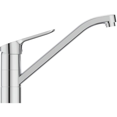 Ideal Standard CeraFlex - Miscelatore da lavello, sottofinestra, BlueStart, cromo BC132AA
