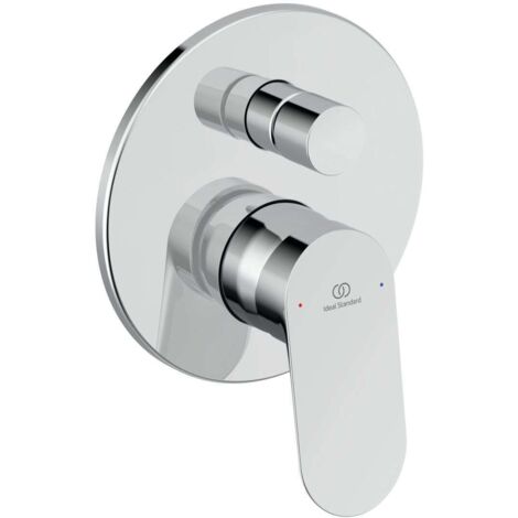 Ideal Standard Ceralife O - Grifo empotrado para 2 aparatos, con cuerpo de montaje, cromo BE023AA
