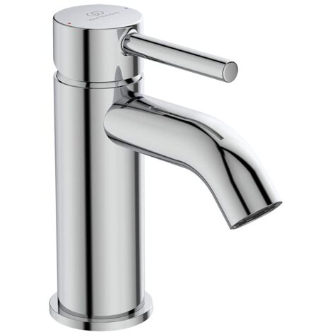 Ideal Standard - Ceraline Miscelatore monocomando per lavabo senza asta di comando e scarico piletta, Cromato